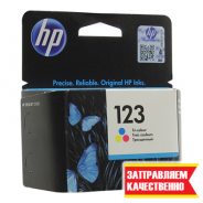 Заправка цветного картриджа HP 123
