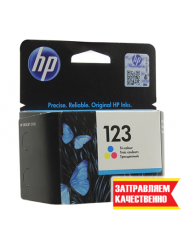 Заправка цветного картриджа HP 123